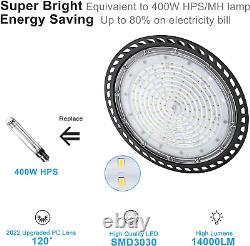 100W LED High Bay Shop Light for Warehouse/Barn/Garage, 5000K 14000LM Eqv. To 4