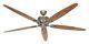 180 cm Ceiling fan with Remote Eco Elements Brass DC Fan with Timer 6 Speeds