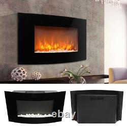 40/50/60/70/72/80/100 in LED Fireplace Electric Fire Insert/ Wall Mount / Stand