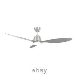 52 Large Ceiling Fan with Lighting Bulb 6 Speed Remote Cooling 3-Blades Light