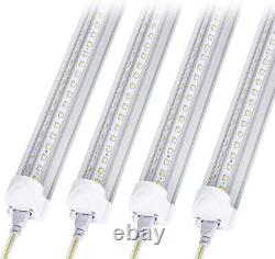 8Ft LED Shop Light Fixture 10000LM 6500K Save 57% on Electricity Bill