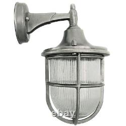 Brass bulkhead LED light marine industrial vintage retro outdoor porch lamp IP64
