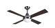 Ceiling fan with Lighting Sigma Stainless 107 cm 42 Fan with Remote control