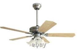 Ceiling fan with Lights Santa Monica 42 Ceiling fan with Pull Chains Indoor Fan