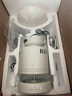 DC Ceiling fan Light with Remote Low Energy Fan Aerodynamix White 132 cm 52