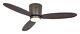 DC Ceiling fan with Remote Flush mount Ceiling Fan with LED Plano Bronze 44