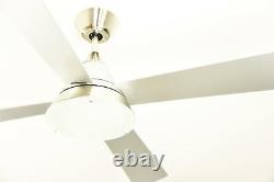 DC Ceiling fan with Remote control Cosmos Nickel 52 Ceiling fan with Lights