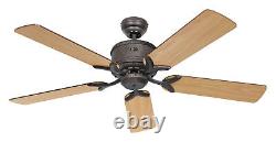 DC ceiling fan with remote control Indoor fan Eco Elements Antique Brown