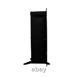 Electric Inset Fireplace Wall Mounted LED Free Standing 50 Black