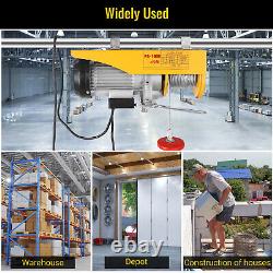 Electric Winch Scaffold Hoist Winch Crane Workshop Cable Lift 20M? Type1000Kg