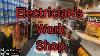 Electrician S Workshop Tour Electrician S Tools And Work Shop Set Up