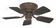 Hugger style Ceiling fan Low profile Classic Flat Bronze Flush mount 79 cm 31