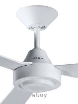 Indoor Ceiling Fan with Wall Controller Bayside Calypso White 122 cm 48