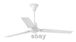 Indoor ceiling fan with wall speed control Faro Indus White 140 cm 55