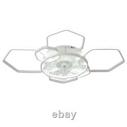 LED Ceiling Fan with Smart 3 Light Color 6 Speed Reversible Blade Remote Control