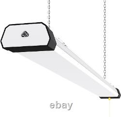 LED Shop Lights 4Ft, 1 Pack Daylight 100W LED Utility Shop Light, 12,000 LM Plu