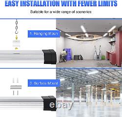 Linkable LED Shop Light ETL Listed 100W 12,000 LM 5000K Utility LED Ceiling Ligh