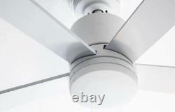 Pepeo GmbHLow energy DC ceiling fan/ dimmable LED and remote TIBU 132cm 52 £389