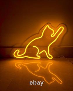 Personalised Custom Neon Sign Night Light LED Pet Shop Store Home Wall Decor