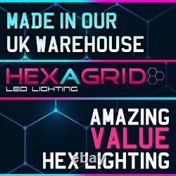 RGB Colour change Hexagon LED Lighting For Gaming Home Workshop Retail