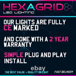 RGB Colour change Hexagon LED Lighting For Gaming Home Workshop Retail