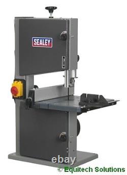 Sealey SM1303 200mm Wood Bandsaw Bench Mounted Tilting Table Garage Workshop