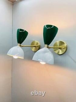 Wall Sconce Diabolo Pair of Modern Italian Wall Lights Wall Fixture Lamps Rustic