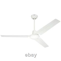 Westinghouse Industrial 142cm/ 56 White Ceiling Fan with Wall Control