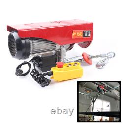 Workshop Garage Winch Electric Hoist Lift Mounted 220V 800/1000KG 1300-1600W